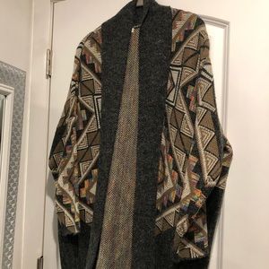 Boutique Tribal Blanket Cardigan